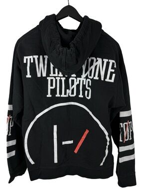 Mens Twenty One Pilots Rock Band Punk Music Band Promo Hoodie Size S